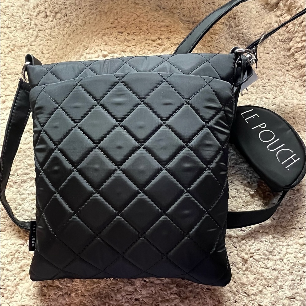 NEW Rae Dunn Quilted Crossbody - Picture 7 of 9